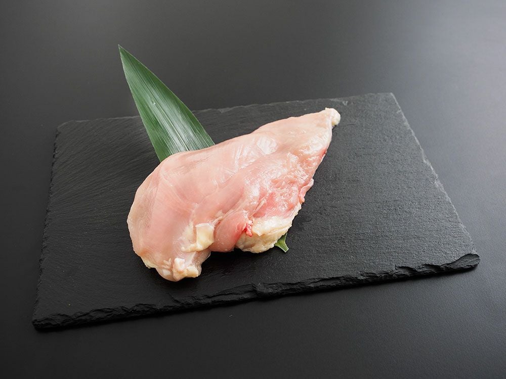 銘柄鶏】播州百日どり むね肉 真空パック(380-420）｜鳥マルシェ